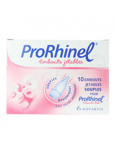 ProRhinel Embouts souples jetables - 10 embouts - Pharmacie en ligne
