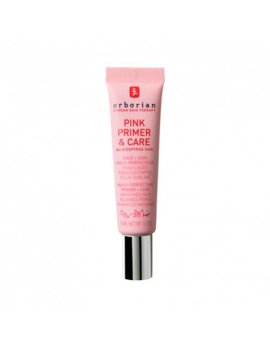 Erborian Pink Primer & Care Base + Soin Multi-Perfecteur 15ml Erborian - 1