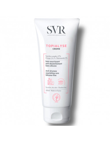 SVR Topialyse Crème Soin Nourrissant Anti-dessèchement 200ml