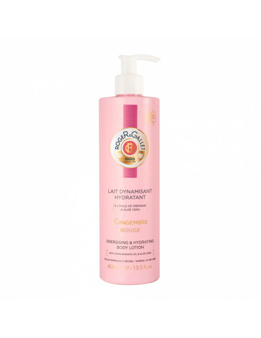 Roger & Gallet Gingembre Rouge Lait Dynamisant Hydratant Flacon-pompe 400ml