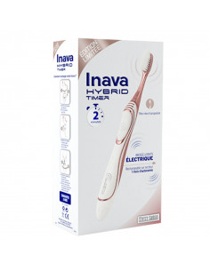 Inava Hybrid Timer Brosse à Dents électrique Édition Limitée Rose