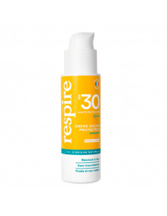 Respire Crème Solaire Haute Protection SPF 30 flacon Pompe 100 ml