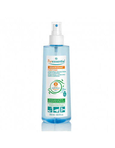 Puressentiel Assainissant Lotion Spray Antibactérien. 250ml