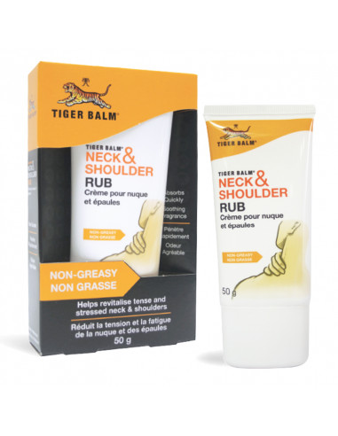 Tiger Balm Neck & Shoulder Crème Nuque et épaules. 50g