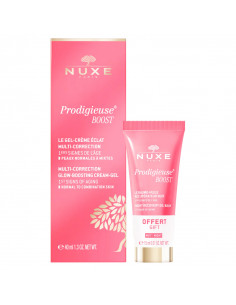 Nuxe Prodigieuse Boost Gel-Crème Eclat 40ml + Baume Nuit 15ml OFFERT