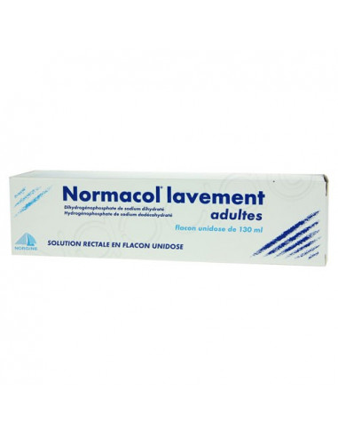 Normacol lavement adultes Flacon unidose de 130ml