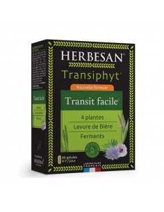 Herbesan Transiphyt Transit Facile Nouvelle Formule. 60 gélules