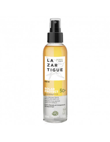 Lazartigue Solar Protect Eau Protectrice SPF50+. 150ml spray