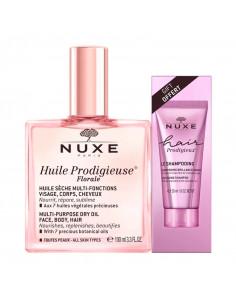 Nuxe Huile Prodigieuse Florale 100ml + Shampooing Hair Prodigieux 30ml