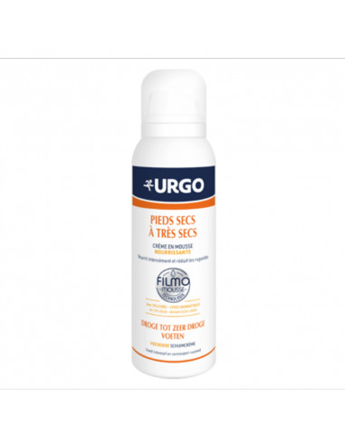 Urgo Pieds Secs à Très Secs Crème en Mousse. 125ml