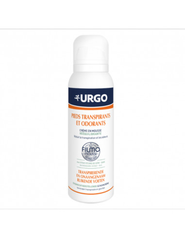 Urgo Pieds Transpirants et Odorants Crème en Mousse. 125ml