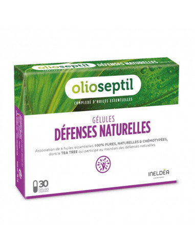 Olioseptil Défenses Naturelles. 30 gélules