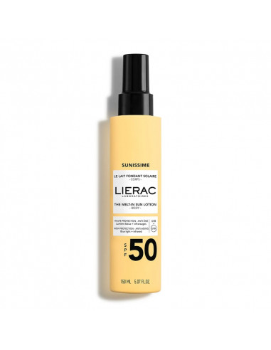 Lierac Sunissime SPF50 Lait Fondant Solaire Corps. Spray 150ml