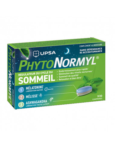 UPSA PhytoNormyl Sommeil. 30 comprimés