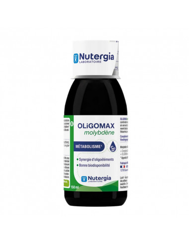 Nutergia OligoMax Molybdène. 150ml