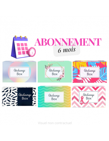 Archange Box Beauté - Abonnement 6 mois