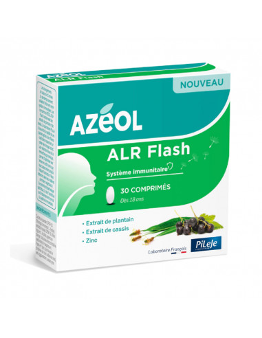 Pileje Azeol ALR Flash. 30 comprimés