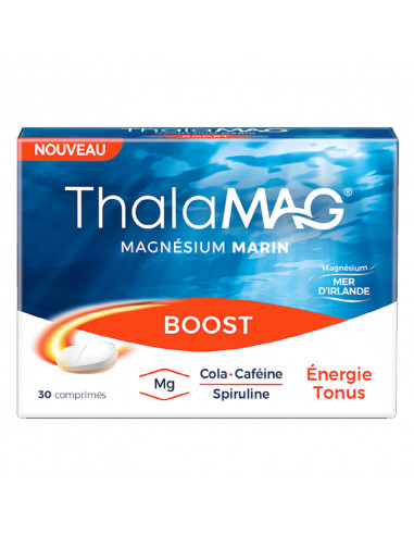 Thalamag Boost Magnésium Marin. 30 comprimés