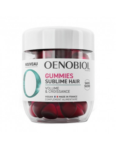 Oenobiol Gummies Sublime Hair. 60 gommes