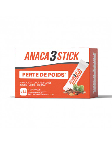 Anaca3 Stick Perte de Poids. 14 sticks