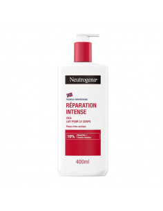 Neutrogena Lait Réparation Intense Flacon Pompe 400 ml Flacon Blanc et Rouge