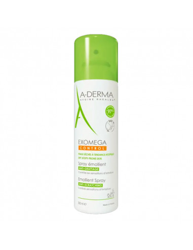 Aderma Exomega Control Spray Emollient Anti-grattage. 200ml