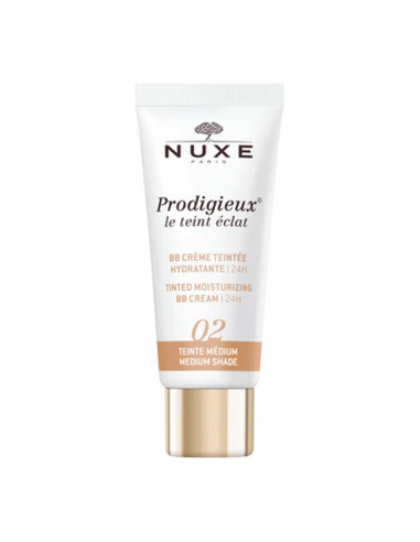 Nuxe Prodigieux Le Teint Eclat BB Crème Teintée 2 Medium. 30ml