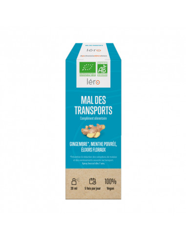 Léro Mal des Transports. Spray 20ml