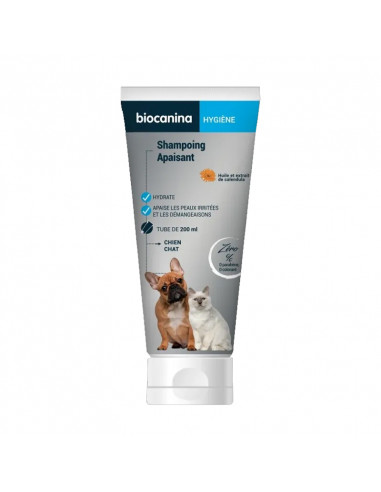 Biocanina Shampoing Apaisant Chien Chat. 200ml