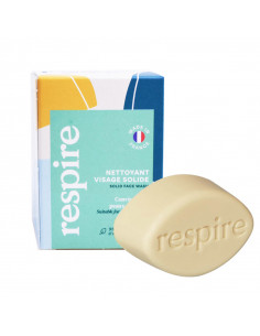 Respire Nettoyant Visage Solide 50g