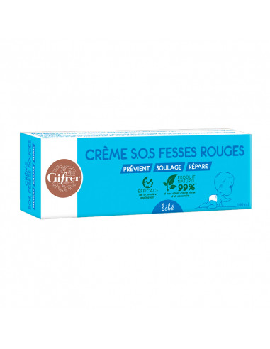 Gifrer Crème SOS Fesses Rouges Bébé. 100ml