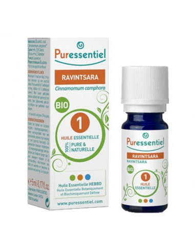 Puressentiel Ravintsara Bio Huile Essentielle. 10ml