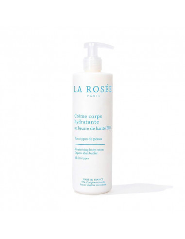 La Rosée Crème Corps Hydratante. 400ml flacon pompe