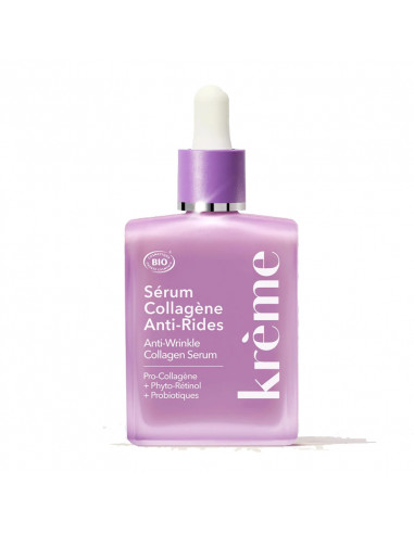 Krème Sérum Collagène Anti-Rides Bio. 30ml