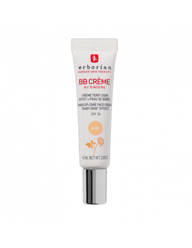 Erborian BB Crème Nude Effet Peau de Bébé 5en1 15ml