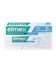 Elmex Sensitive Professional Blancheur Dentifrice. Lot 2x75ml prix spécial