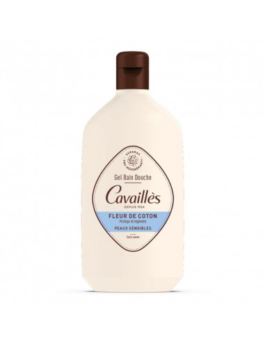 Cavailles Fleur de Coton Gel Bain Douche. 400ml