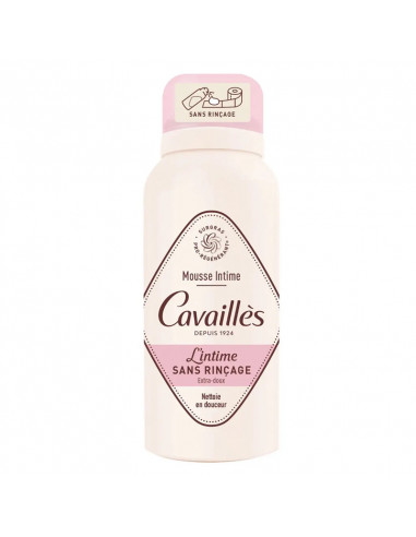 Cavaillès Mousse Intime Sans Rinçage Extra-Doux. 100ml