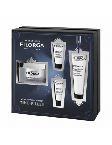 filorga coffret time filler bleu et noir