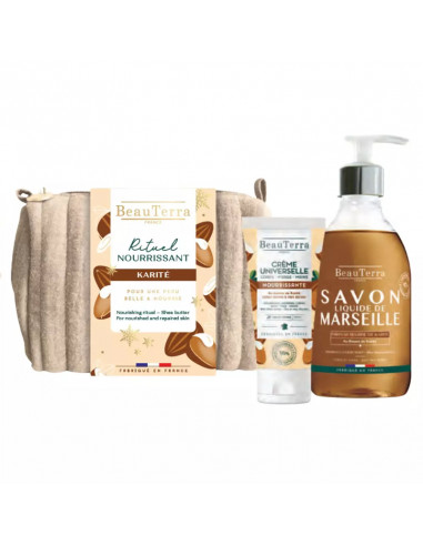 BEAUTERRA Trousse Rituel Nourrissant beige