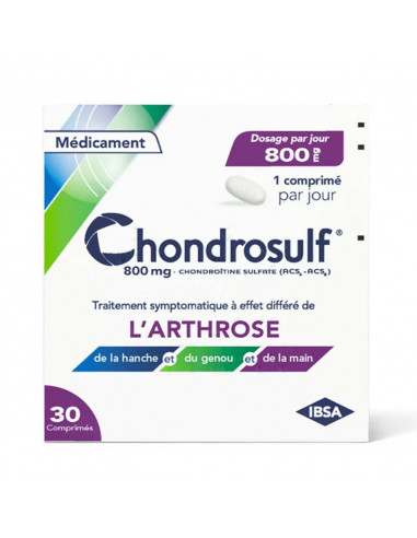 CHONDROSULF ARTHROSE 800mg Comprimes...