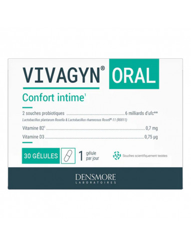 Densmore ivagyn Oral Confort Intime. 30 gélules