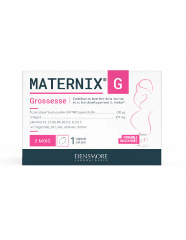 Densmore Maternix G Grossesse. 90 capsules nouvelles