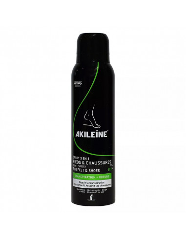 Akileïne Spray 3 en1 Pieds & Chaussures - 150ml