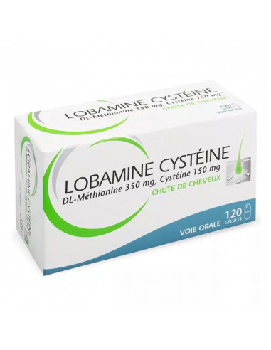 Ducray Lobamine Cystéine Chute de Cheveux 120 gélules