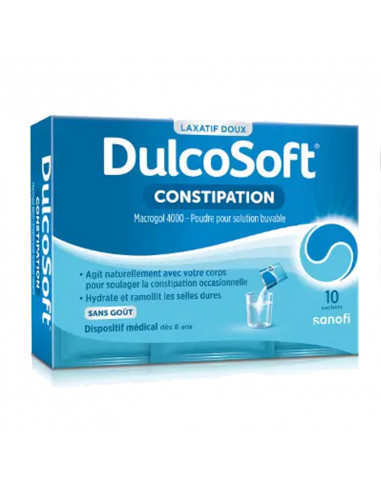 Dulcosoft Constipation Poudre pour Solution Buvable x10 sachets