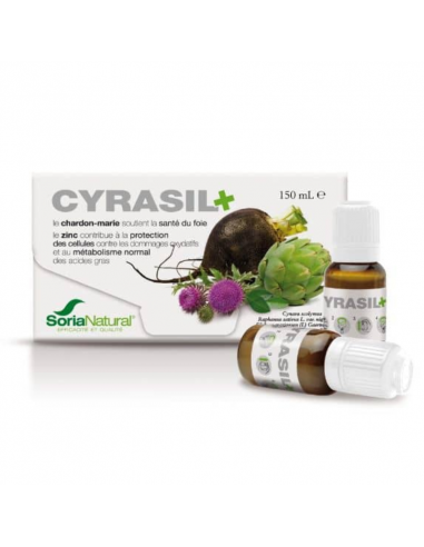 Soria natutural Cyrasil +. 15 flacons de 10ml