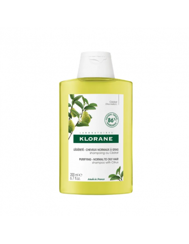 KLORANE Shampooing Cédrat Fl/200ml