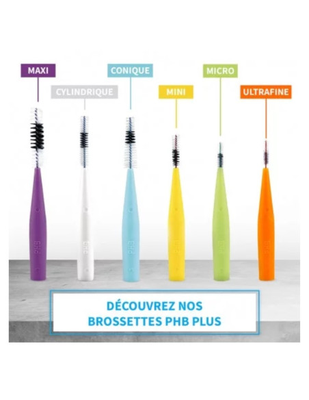 Crinex PHB Plus Conique Brossettes interproximales. x6