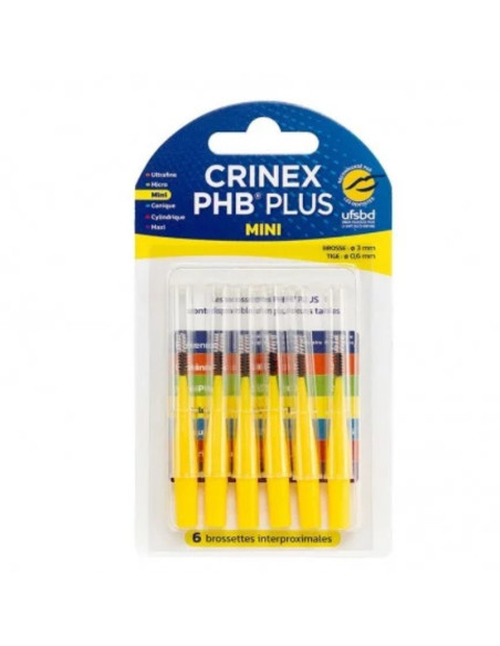 Crinex PHB Plus Mini Brossettes interproximales. x6